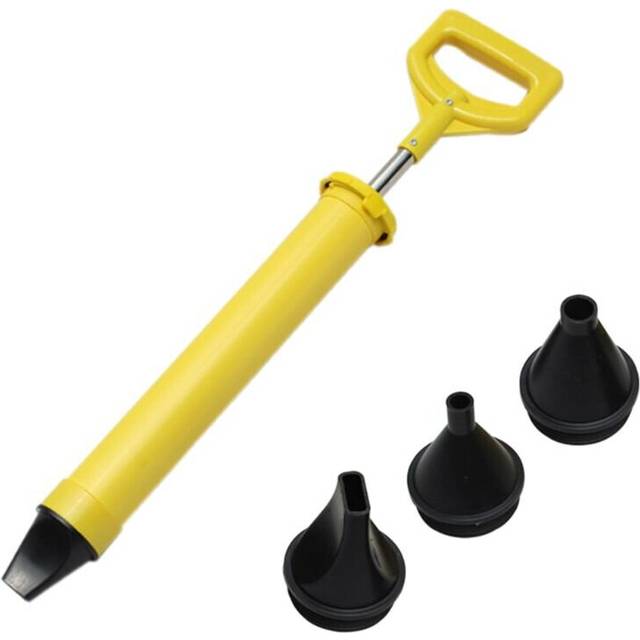 Caulking Gun Cement Lime Pump Grouting Mortar Sprayer Applicator Grout Filling Tools With 4 Nozzles