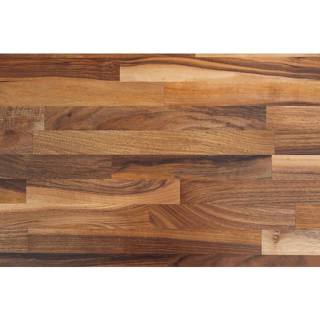 Solid European Walnut Wood Worktop 2M x 635mm x 40mm - Premium Real Wooden Timber Kitchen Countertop