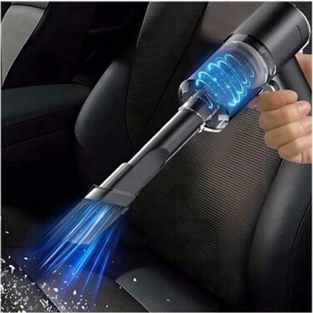 SHEIN 1pc Car Home Vacuum Cleaner,Portable High-Power Cordless Wet & Dry Vacuum Cleaner, Mini Wireless Handheld Household Dust Blowers For Home & Auto Car,S