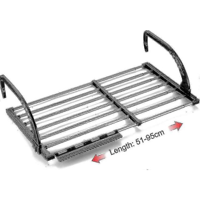 (As show, One size) Radiator Tumble Dryer, Balcony Tumble Dryer, Wall Tumble Dryer, Foldable Drying Rack, Stainless Steel, Extendable, Hanging Dryer