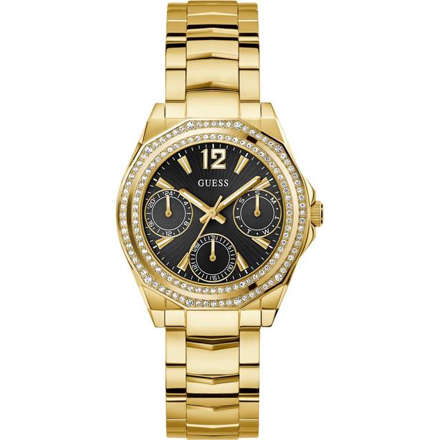 Guess Analogt Ur Ritzy Guld Sort