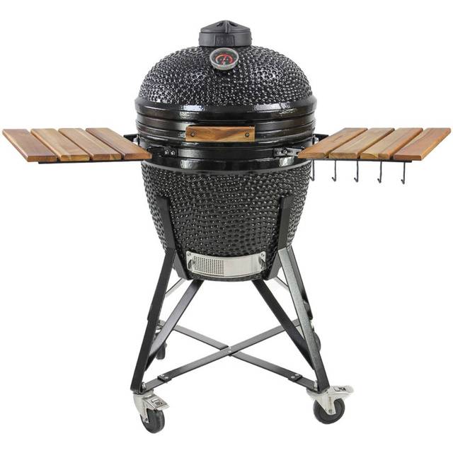 Kolgrill Kamado Sumo Midi 21" Ø55Cm Svart