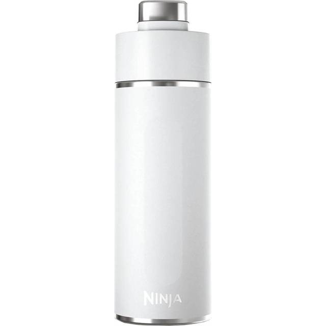 NINJA Thirsti Travel Water Bottle - Steam White, 530 ml
