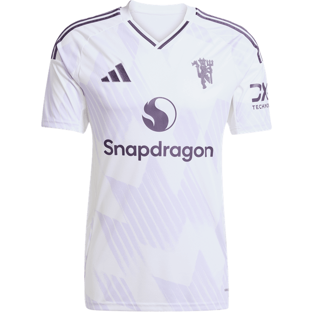 '25-'26 Man Utd Away Shirt Men's White L Polyester Manchester United Made By: Adidas