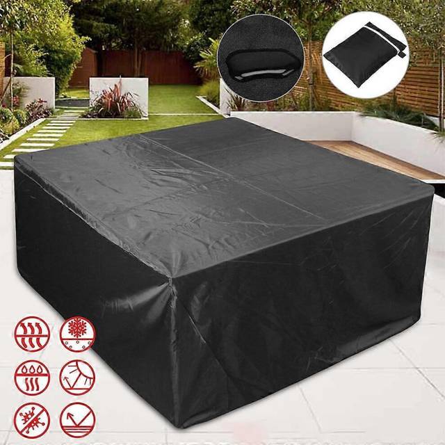 (As show, One size) Weatherproof and Dust-proof Patio Furniture Covers,Rip Resistant and UV