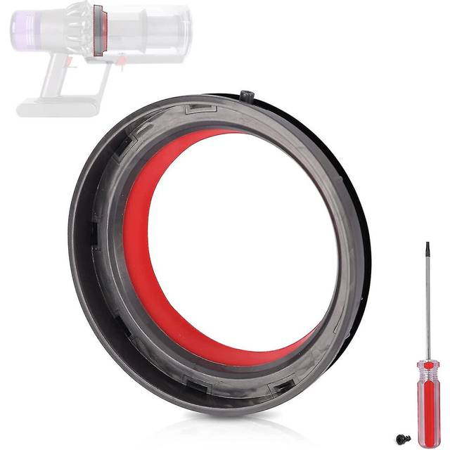 (As show, One size) Best Dust Bin Bucket Top Fixed Sealing Ring Replacement compatible Dyson V11 V15 Sv14 Sv15 Sv22 Vacuum Cleaner, Dust Bucket/dirt C