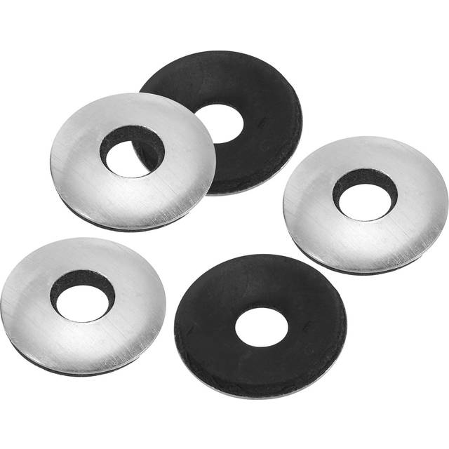 200pcs M6.3x19mm Aluminum Epdm Bonded Sealing Neoprene Rubber Washers Gasket