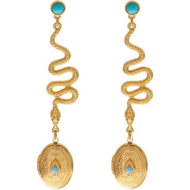 Ben Amun 24K Plated Earrings
