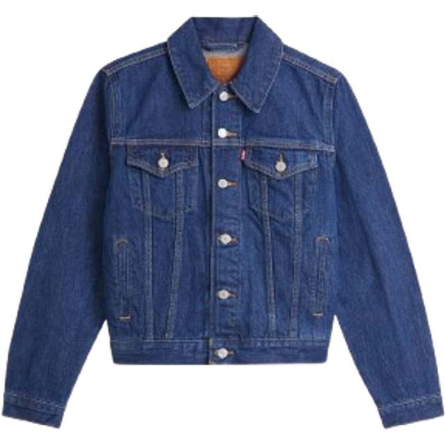 Original Denim Trucker Jacket - Clean Dark Authentic - XS