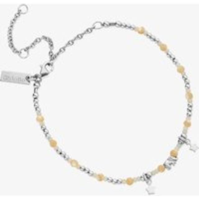 ChloBo Silver Elephant Enchantment Anklet For Women - silver