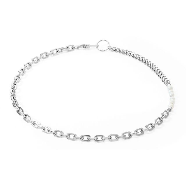COEUR DE LION Halskette Trinity silber