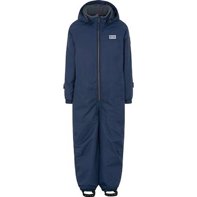 LEGO Pojkar bär unisex Tec vattentät, vindtät, andas, varm snödräkt, Mörk marinblå, 110 cm