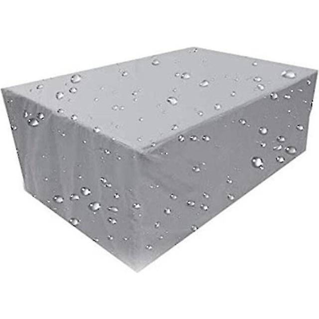 (As show, One size) Garden Furniture Patio Dust Proof Cover(1 Pcs, Gray)