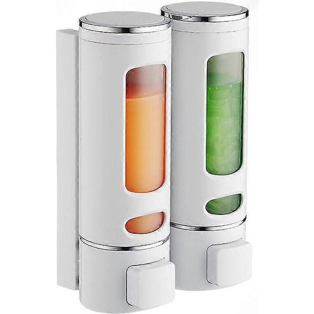 (As show, One size) 2x Hanging Soap Dispenser, 400 Ml