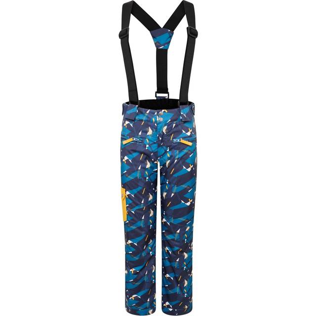 Dare2b Kids Timeout II Ski Pants: Dark Denim Print: 9-10 Years Size: 9