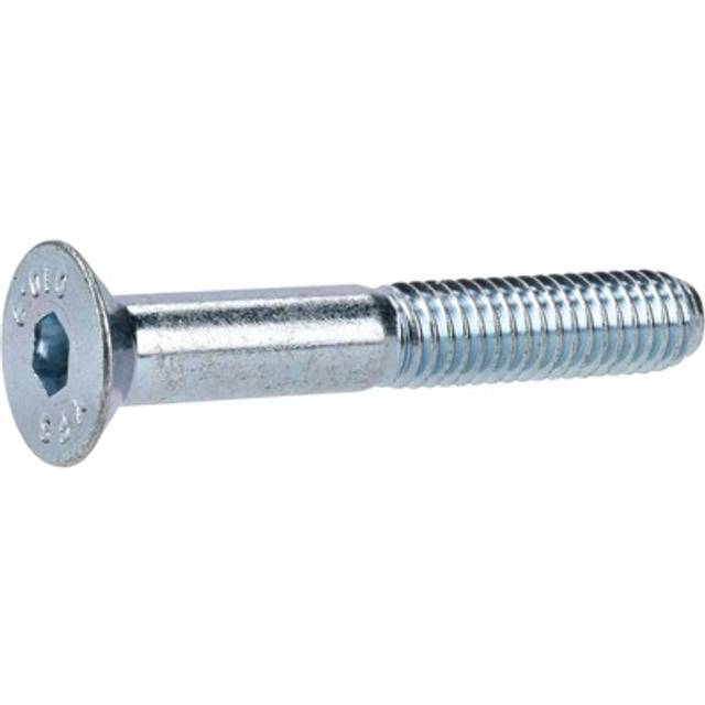 R-tech m6 x 40 hex socket countersunk screws steel bzp - pack of 100 337399