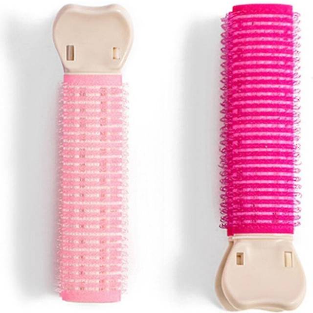 Hair Rollers Volumizing Curlers Root Clips, Fluffy Lazy Instant Bang Heatless Curler For Fine Thin L