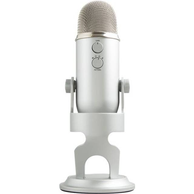 Logitech G Yeti – förstklassig USB-mikrofon med flera upptagningsmönster och Blue VOICE in Silver