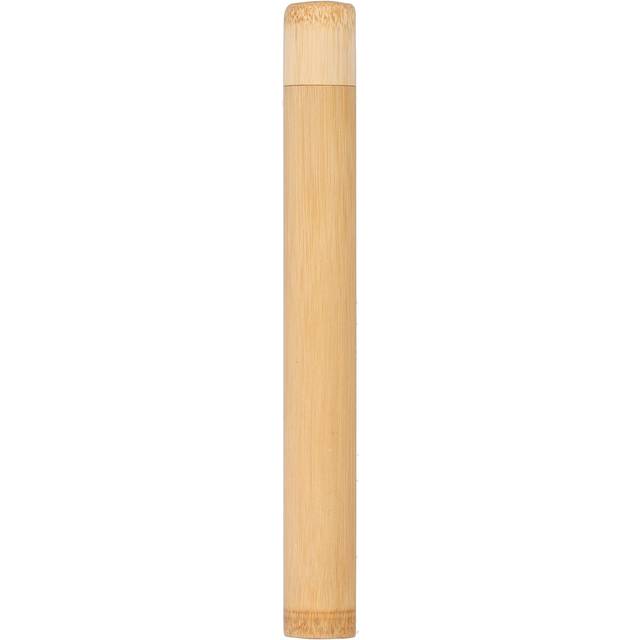 Round Tea Canister Storage Container Natural EcoFriendly Carbonized Retro Bamboo Incense Tube
