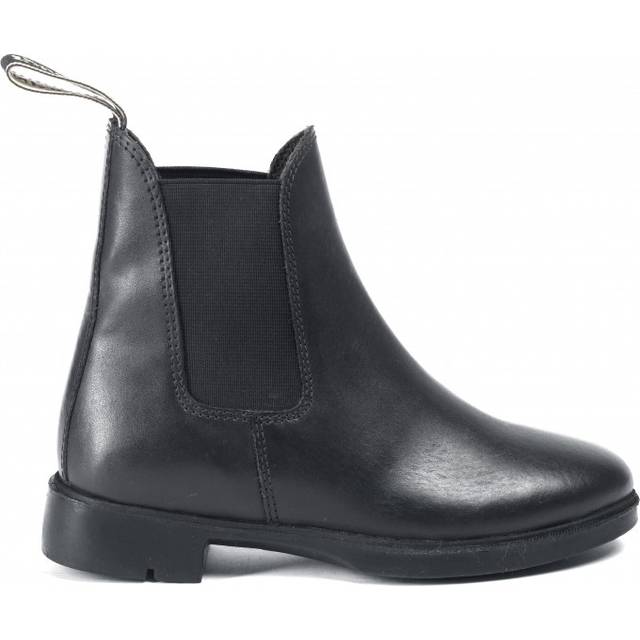 Brogini unisex barnläder Pavia Piccino Jodhpur Paddock Boots 10 Child svart