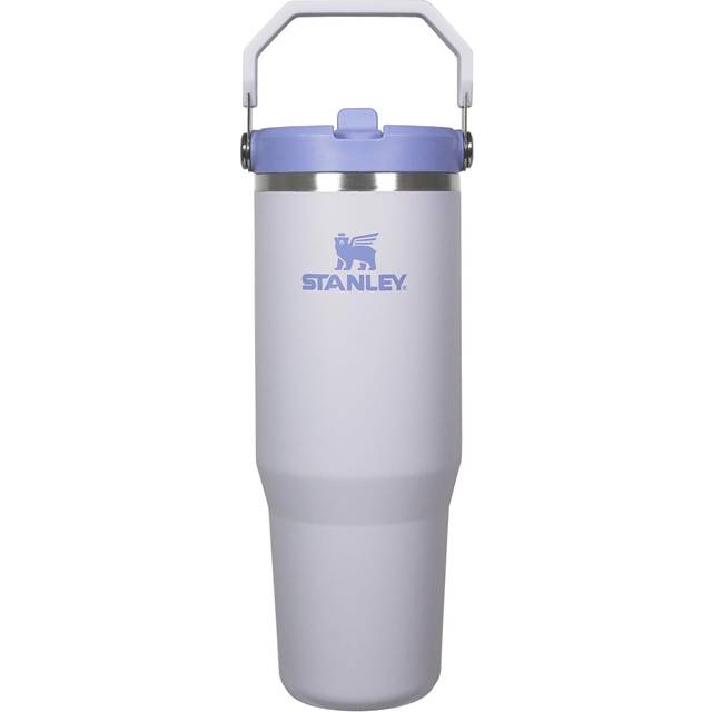 STANLEY Ice Flow Flip Straw Dew Drop Vacuum Tumbler with Straw Water Bottle Cold Insulation Stainless Steel Water Bottle Sports Outdoors Warranty