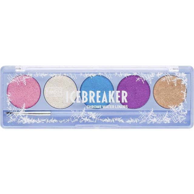 Wibo Icebreaker Chrome Water Liners Palet 5 Metalliske Eyelinere