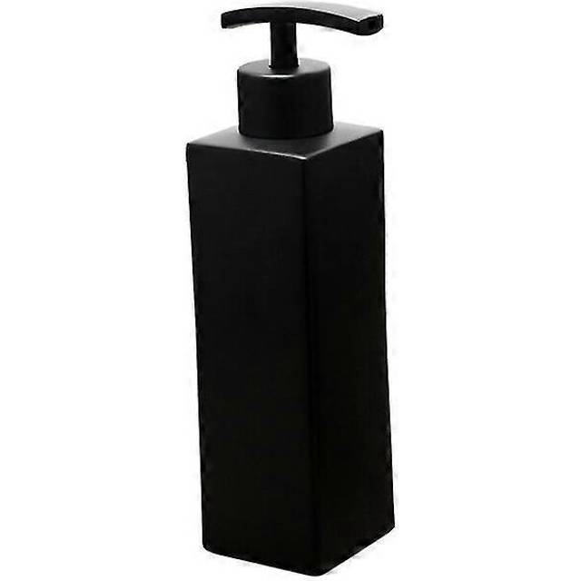 (A, One size) 350ml Black Hand Held Stainless Steel Liquid Soap Dispenser Bathroom Accessories Kitchen Hardware