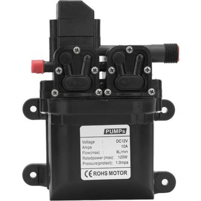 Dc 12v 120w Self Priming Diaphragm Water Pump W/ Automatic Pressure Switch