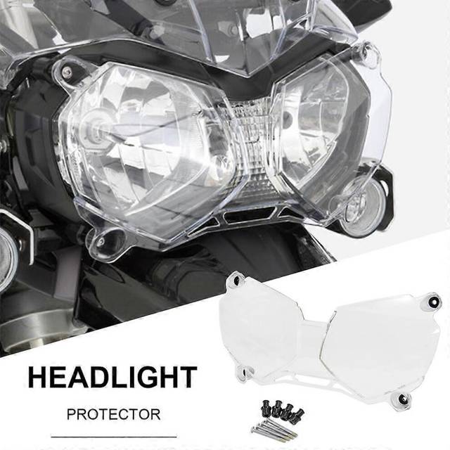 (As show, One size) New Motorcycle Acrylic Headlight Protector Light Cover Protective Guard For Tiger Explorer 1215 Xca Xcx Xrt Xrx 1215