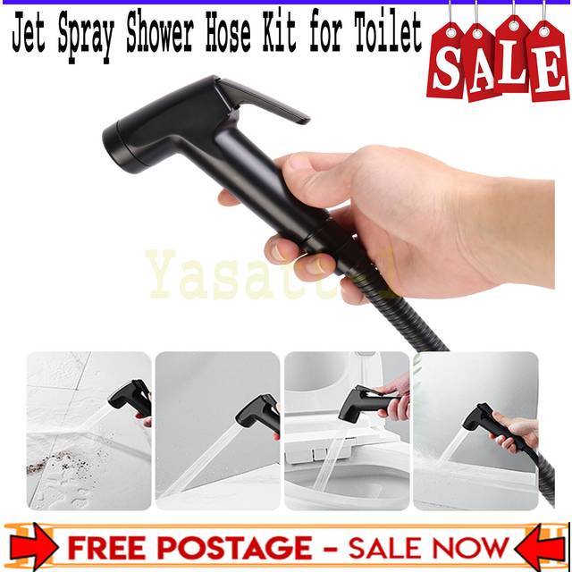 Handheld shattaf bidet sprayer set – muslim toilet jet spray shower hose kit