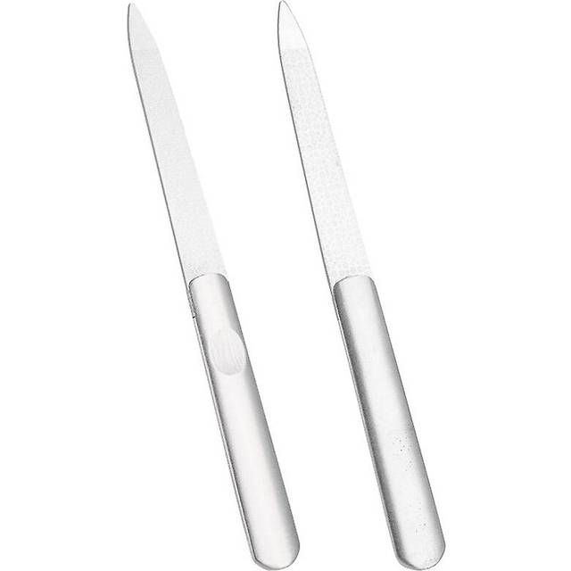 (As show, One size) Nail File - Metal Nail File, Professional Double Sided Nail File For Natural Nails, Stainless Steel Nail File For Nails, Nail File
