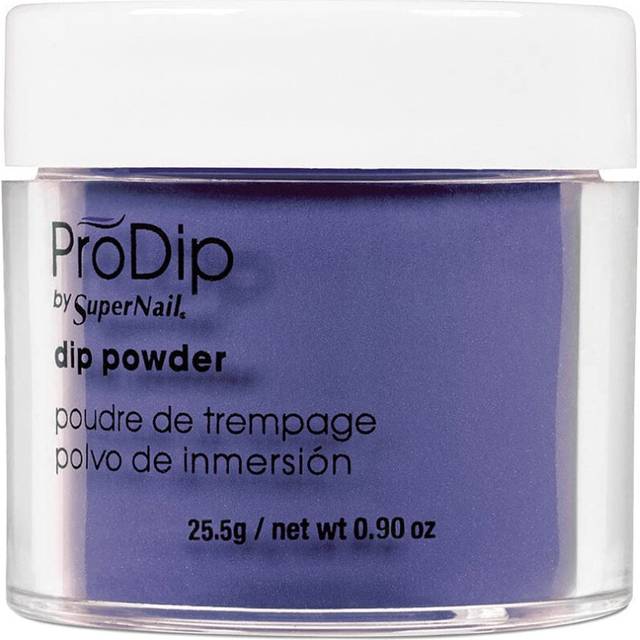 Supernail Prodip Colored Acrylic Dip  Energetic Indigo  0.9 Ounce