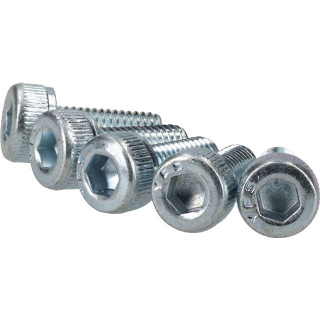 R-TECH 337234 M3 X 8 Hex Socket Cap Screws Steel BZP - Pack Of 100
