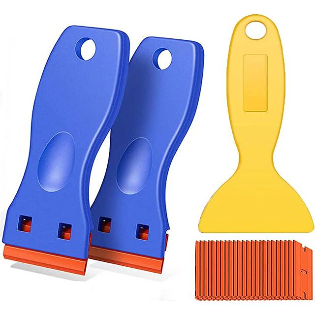 3 Pack Blades Scraper Tool Sticker Removal Scraper