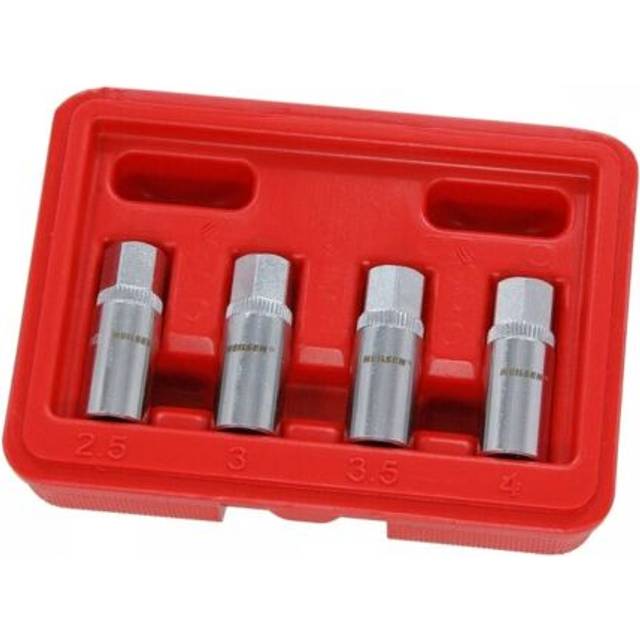 1/4" broken bolt removal stud extractor remover set 2.5mm 3mm 3.5mm 4mm ct5133