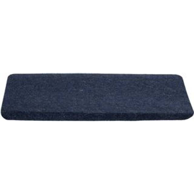 17 Stories Jalesa Stair Tread Blue Rectangular 24.5cm x 65cm