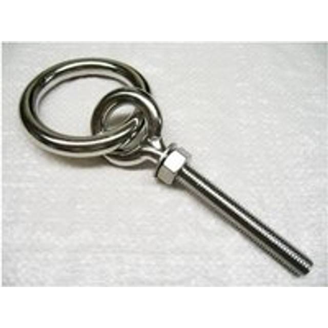 Stainless Steel Ring Eye Bolt 10MM (Eyebolt Ringbolt Long Shank)