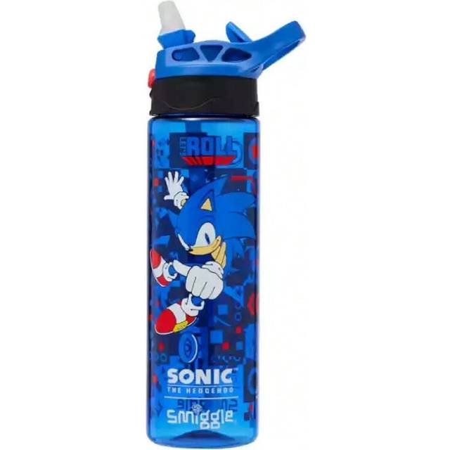 (Water bottle) 2025 New Genuine Australia Smiggle Schoolbag Sonic The Hedgehog Cartoon Series Children School Bags Anime Backpack Student Gift