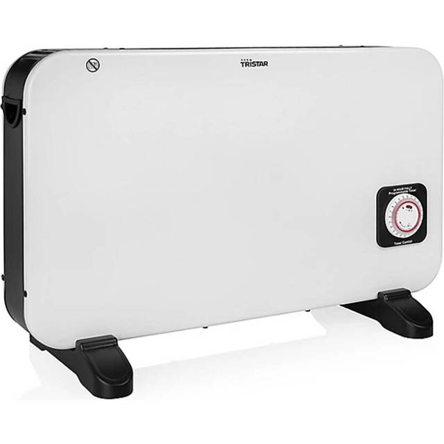 Convector Heater Electric Standing White Adjustable Thermostat Portable 2000W