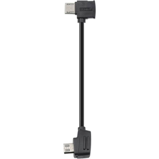 10cm Micro USB to Micro USB Converting Connector Data Cable for DJI Mavic Mini /  Air, Shark Remote Controller (Black)