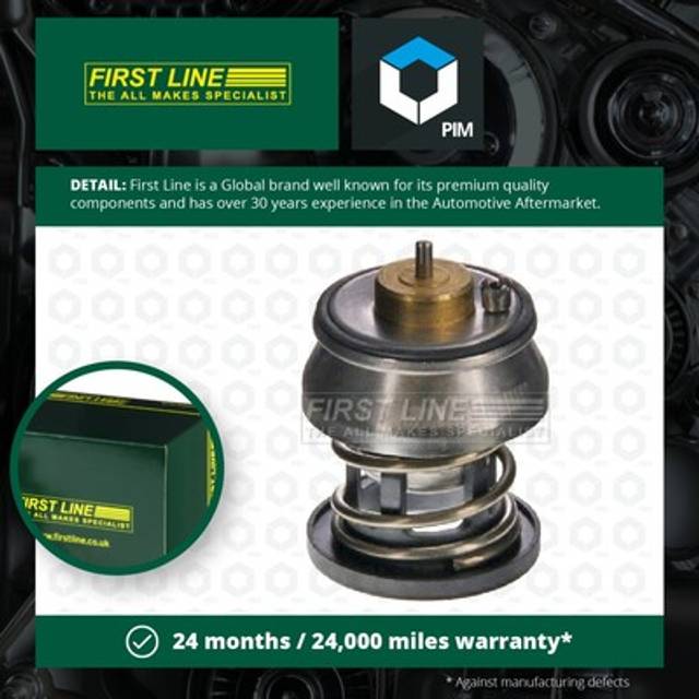 Coolant thermostat fits bmw x1 f48 2.0d 2014 on firstline 11518577896 quality