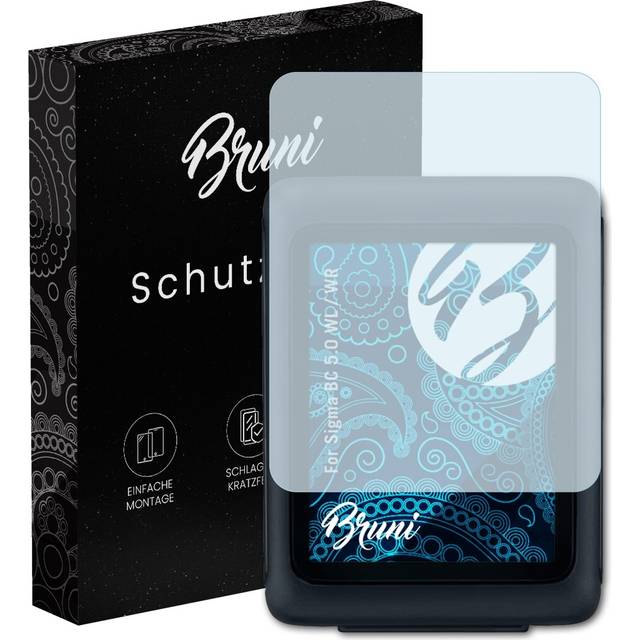 Bruni 2x Protective Film For Sigma 5.0 Wl / Wr Screen Protector