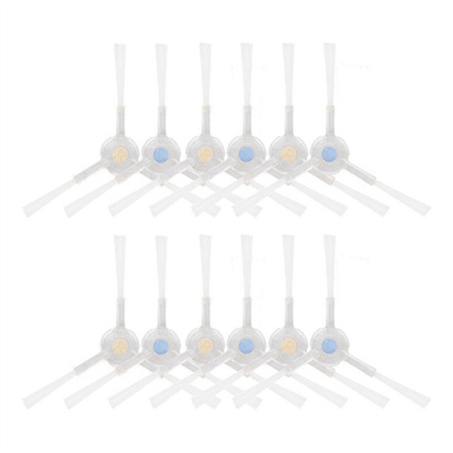 12 Pack Edge Brush For J1J2 Floor Sweeping Robot
