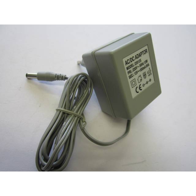 Eu 12v 500ma 6va Ac/dc Adaptor Linear Transformer 5.5mm X 2.5mm 5.5x2.5