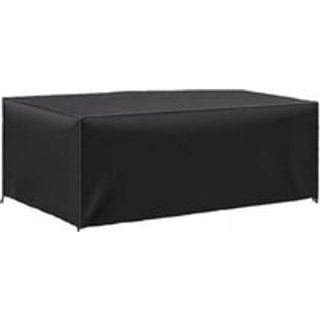 1pc Garden Table Cover 123 x 61 x 72cm, 420D Oxford Weatherproof and Tear Resistant Tarpaulin Protective Cover for Garden Furniture
