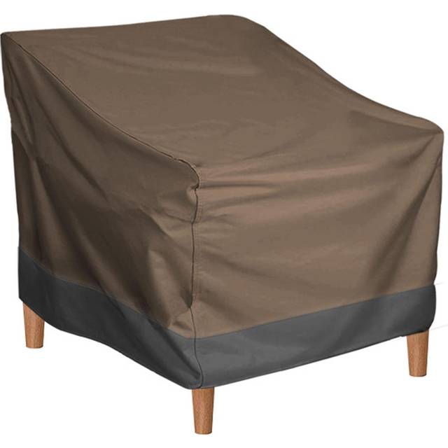 Patio Chair Cover Oxford Cloth Water Resistant Silver Coating Outdoor Furniture Cover for Home Lawn
