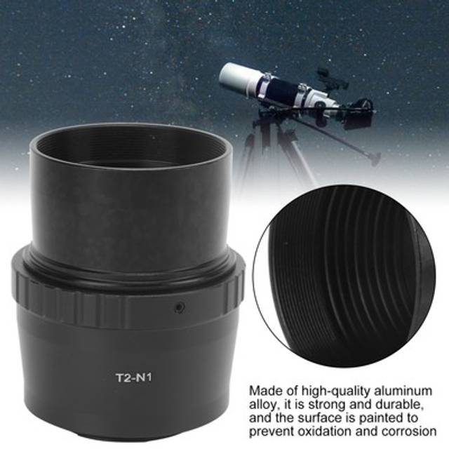 Telescope 2in T Mount Adapter And Camera Lens Adapter Ring For N1 Mount Fg