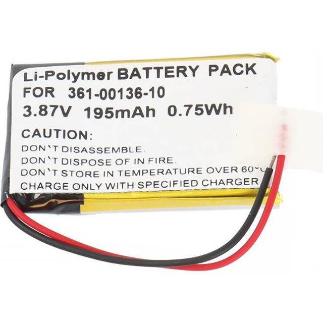 Avizar Replacement Battery For Garmin Venu Sq Music Li-polymer 3.87v 195mah