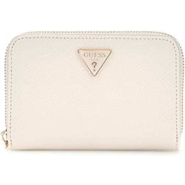 Medium zip wallet for women Guess Rosalba SLG - Blanc