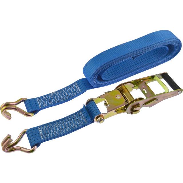 Ratchet Strap Trailer Tie Down 5m Handle Hooks Recovery 2.5 Ton Lashing Sm004